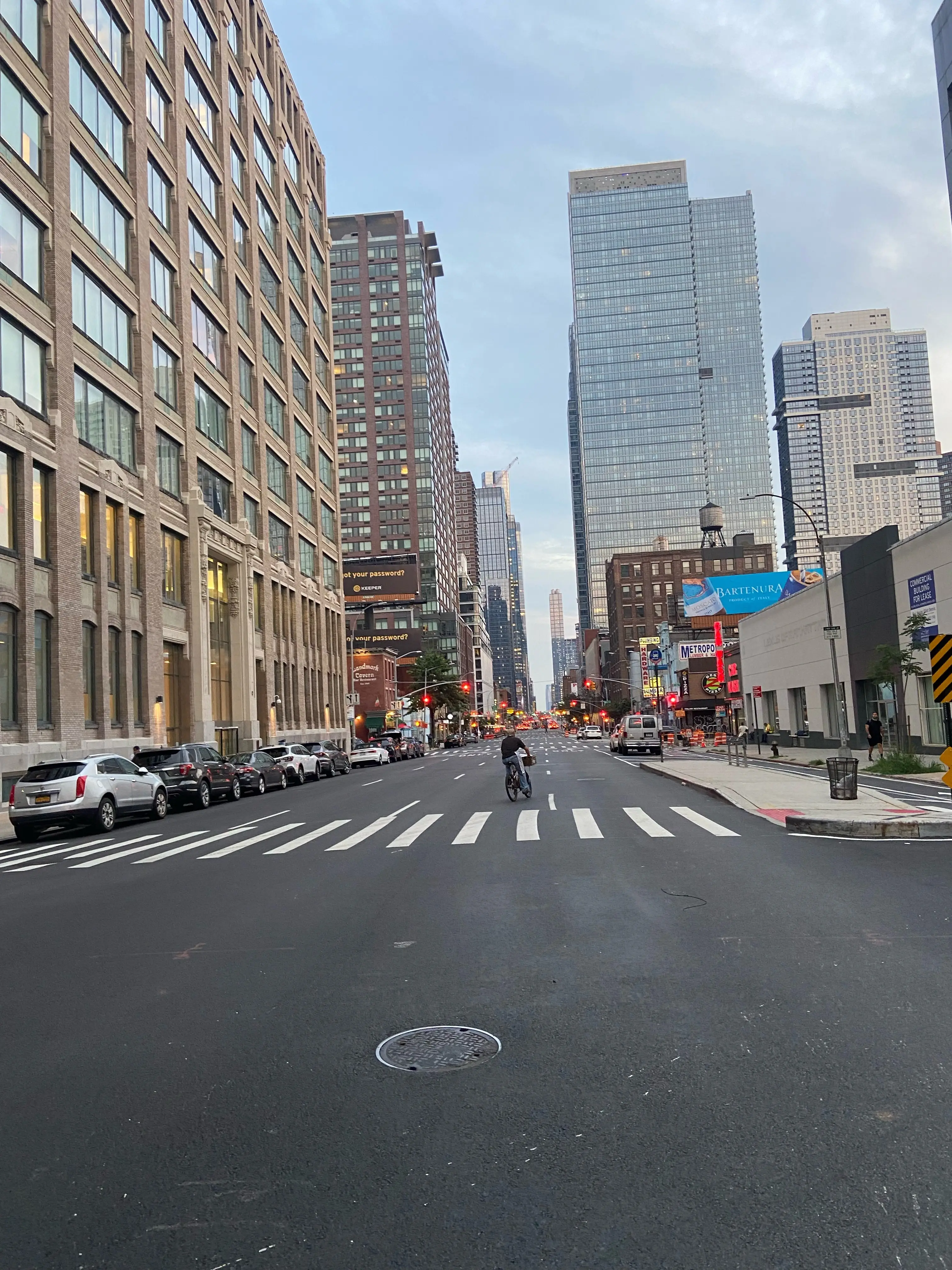 New York skyline med byens arkitektur